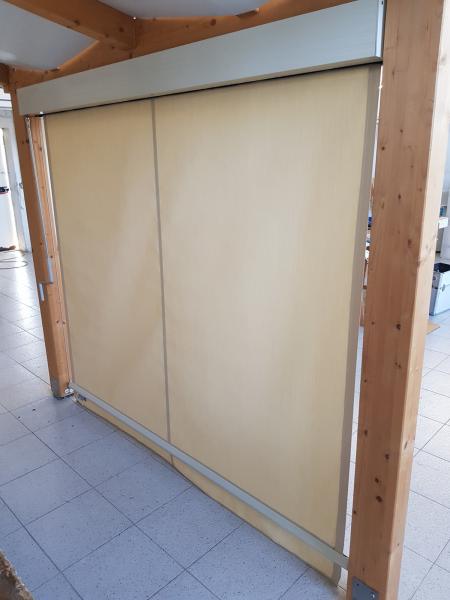 18 ° Tenda montata